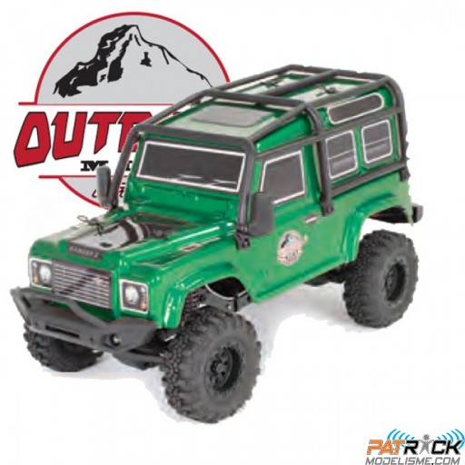 FTX Crawler Outback Mini 3.0 Ranger Vert 1/24e - Prêt à rouler SUR-COMMANDE