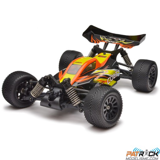FTX Colt 1/18e Brushed Buggy 4wd RTR noir et orange