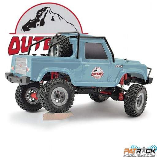 FTX Crawler Outback Mini 2.0 Ranger 4wd Bleu clair 1/24e Prête à rouler