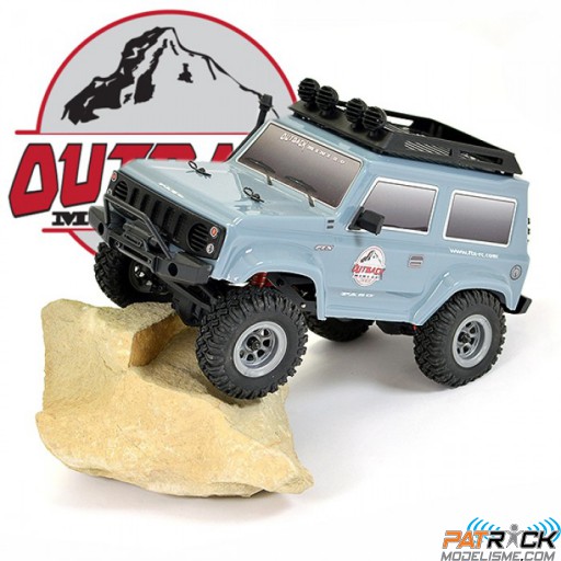 FTX Crawler Outback Mini 2.0 PASO GRIS 4wd 1/24e Prête à rouler