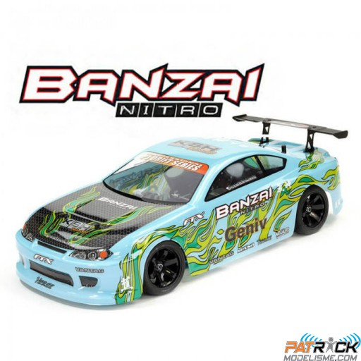 FTX Banzai Nitro On Road Street Car Thermique 1/10e Bleu