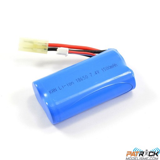 Batterie Li-ION 7.4v 1500mAh mini Tamiya FTX8962 FTX Ravine 1/10