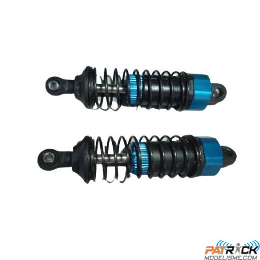 Amortisseurs avant 7,5cm bleu FTX Comet 