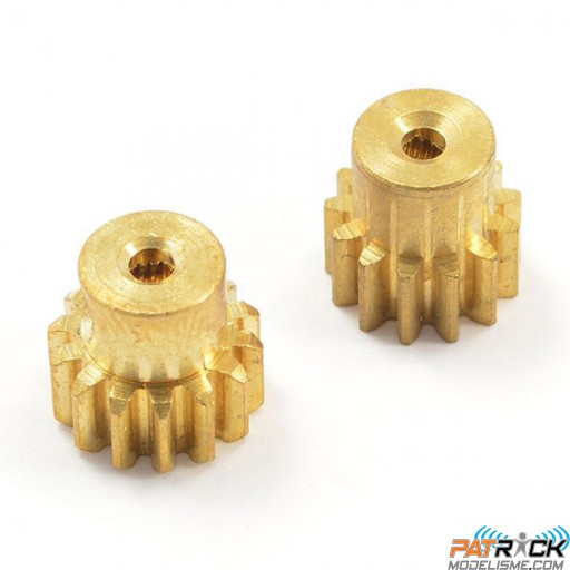 Pignons Métal 13/14t (0.6 Module) FTX Comet