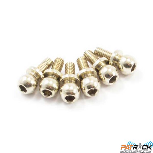 Vis à tête sphérique 2.5mm (6) FTX Comet