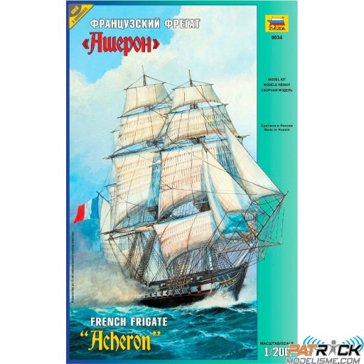 1/200e Zvezda Fregate Française Acheron