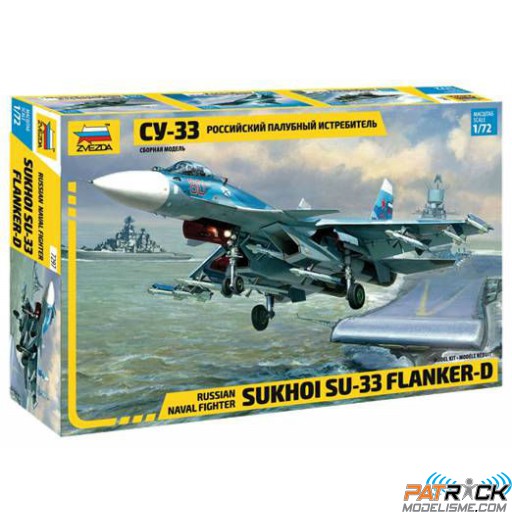 1/72e Zvezda Sukhoi Su-33 Flanker-D