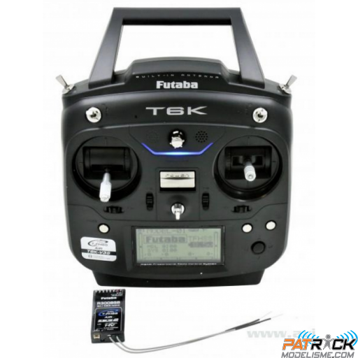 Futaba T6K V3S 2.4 GHz + R3008SB Mode 2