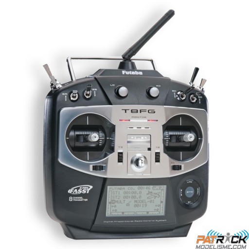 Futaba 8FGS 2.4GHz, récepteur R6308SBT