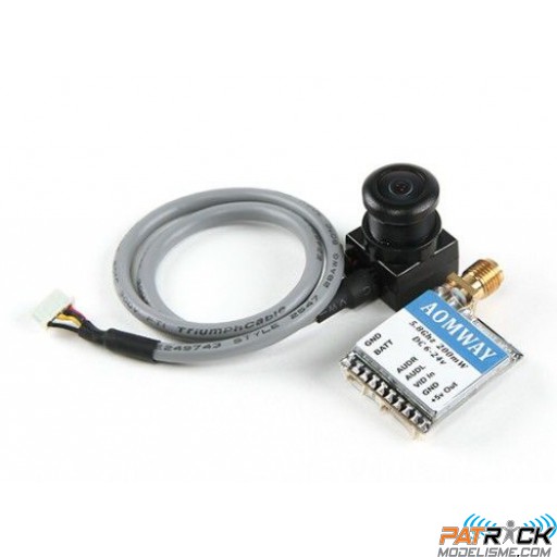 Combo émetteur 200mw pour FPV Racer + camera 600tvl pal
