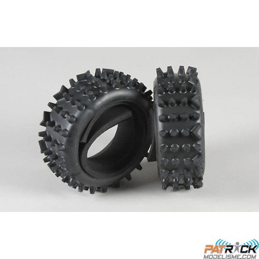 Pneus super grip M pour chassis FG Marder 1/6e