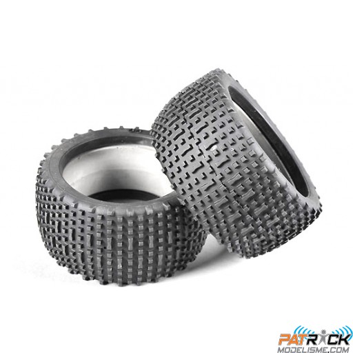 Pneu FG Truggy Pin 185 H avec insert  (paire)  1/6