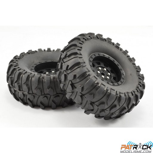 Roues Fastrax BOXER 90mm 1.9" 1/10 Crawler (2)