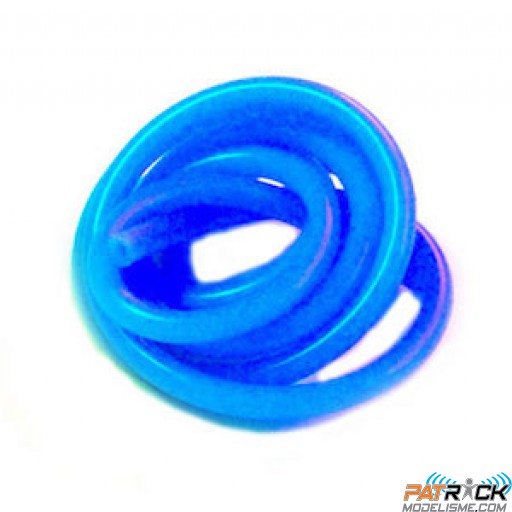 Durite silicone Fastrax superflex bleu violet 2,2x6mm – 1 mètre