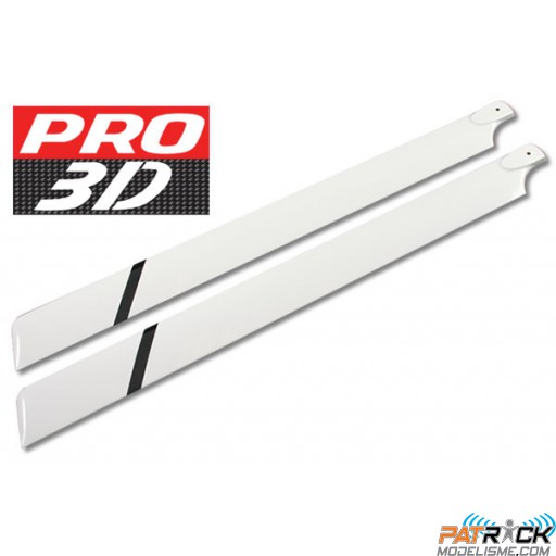 Pales principales fibre 600mm pour class 50 (paire)
