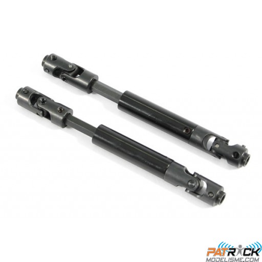 Axe de transmission 85-95mm (2) pour SCX10/CR01 AXIAL