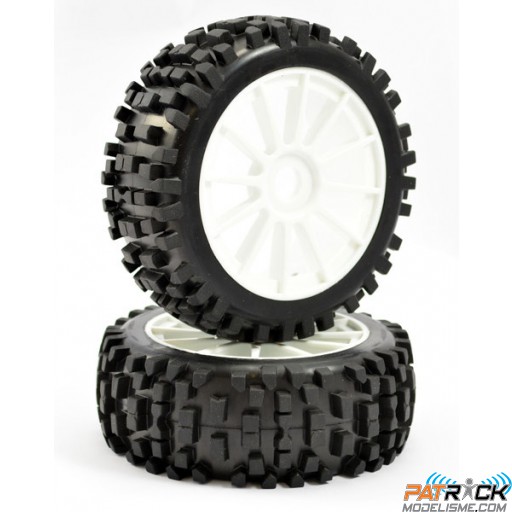 Roues Fastrax ROCK-BLOCK 12 branches Buggy 1/8
