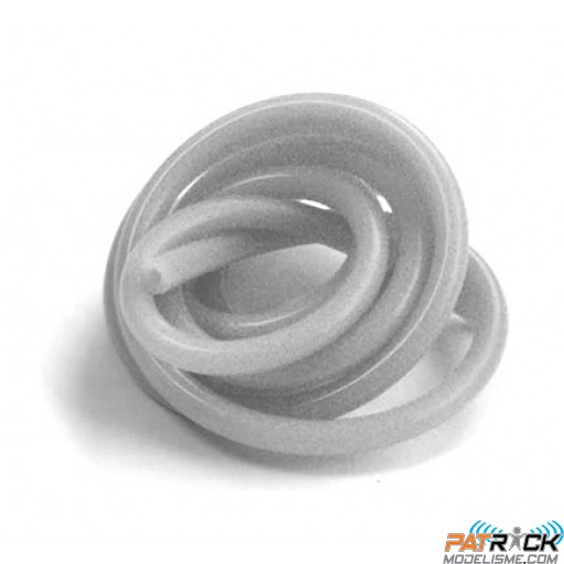 Durite silicone Fastrax superflex smoke 2,2x6mm – 1 mètre