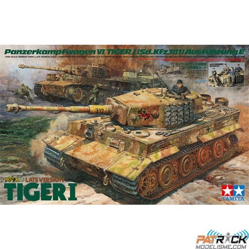 1/35e Tamiya Char Tigre I avec équipage