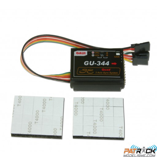 Gyroscope Gaui GUEC GU-344 pour Drone 4 moteurs