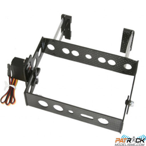 Platine de camera, axe Y(tilt) , avec servo - GAUI 330X-S/V2
