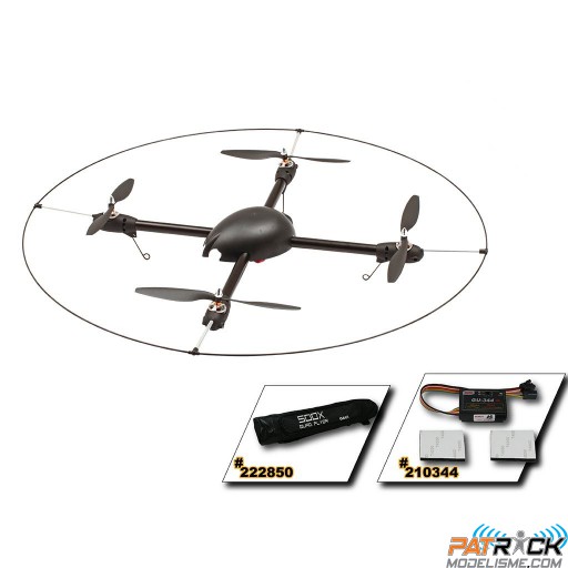 Drone Gaui 500X Quad Flyer GU344 combo Kit