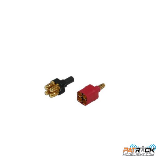 Connecteur moteur 4 en 1 - Gaui 500X/S QUAD FLYER