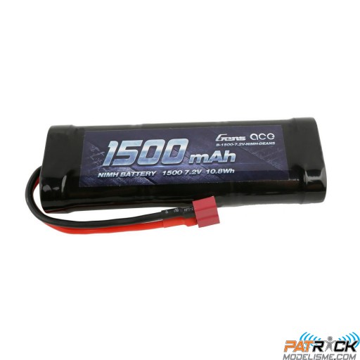Accu NiMH Gens Ace 7,2V 1500mAh Dean
