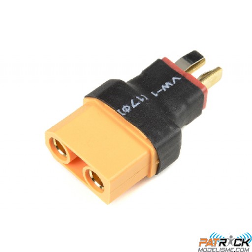 Adaptateur compact Dean Mâle - XT90 Femelle