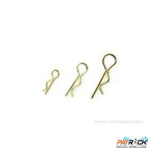 Clips de carrosserie OR Large plié à 45° 10 pièce(s) – 1/8ème