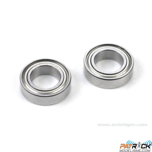 ROULEMENTS CHROME METAL 5x11x5mm ABEC 3 - 2PCS