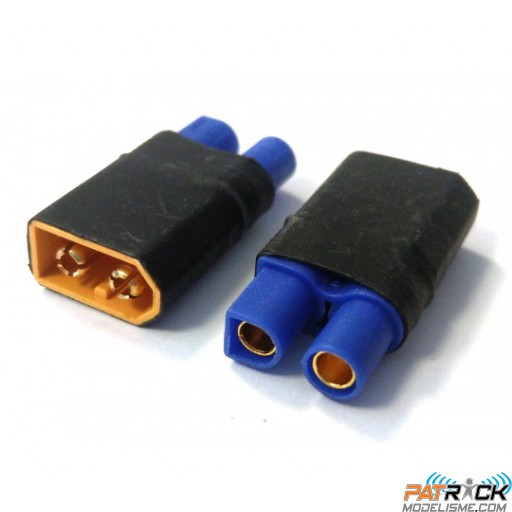 Adaptateur XT60 mâle - EC3 femelle