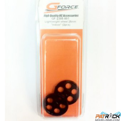 Roues ultra légères 25mm INDOOR (paire)