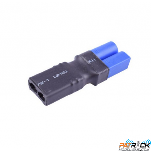 Adaptateur compact EC5 Male / Traxxas Femelle