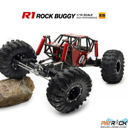 Gmade Crawler R1 Rock Buggy - Rouge - Prêt à rouler
