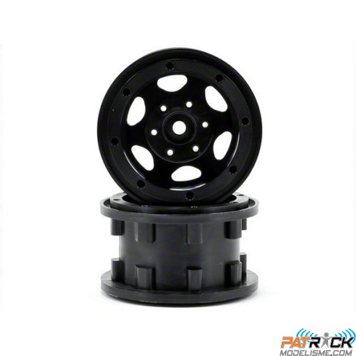 Jantes GMade 2.2 Gt Beadlock noir (2) 1/10