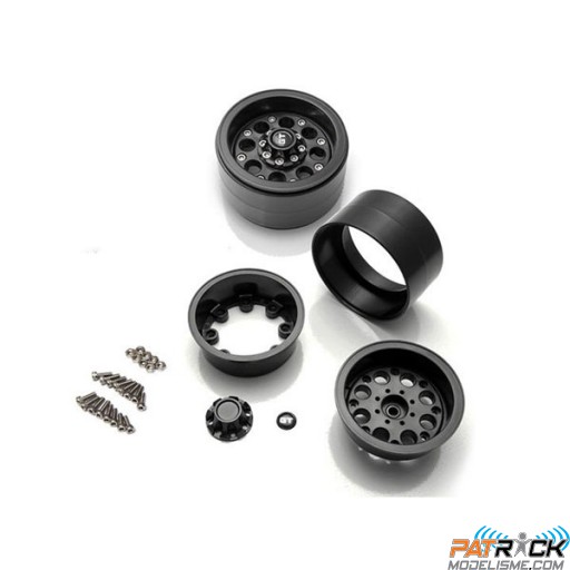 Jantes GMade GT02 Beadlock noir 2.2 (2) 1/10