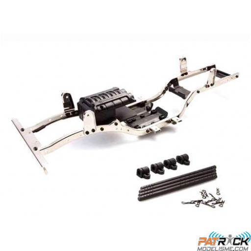GMADE GS01 SAWBACK CHROME SILVER CHASSIS SET