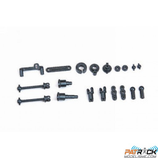 Abre de transmission, sauve servo pour GM XXS 4wd 1/24e Electrique