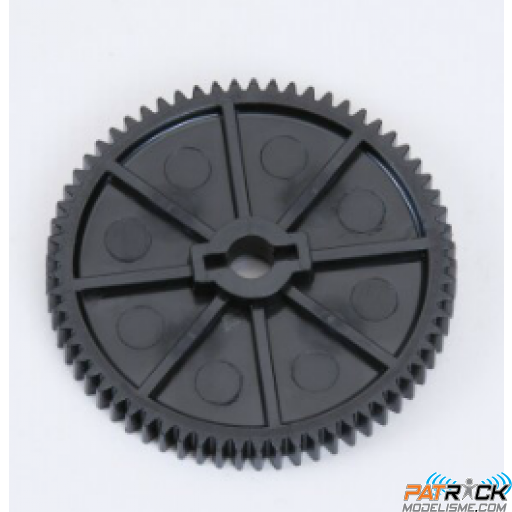 Couronne principale 65 dents plastique - M5 ANDERSON