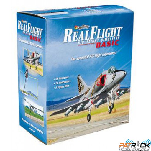 Simulateur RealFlight basic avec boitier USB Mode 1