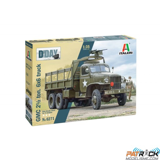 1/35e Italeri Camion GMC 2,5 tonnes 6x6 «D DAY 80e anniversaire du Débarquement»