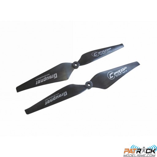 Hélices Graupner COPTER PROP 10x4" - 8 mm drone (la paire)