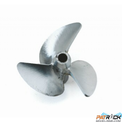 Hélice compétition tripale aluminium Ø 36mm droite M4