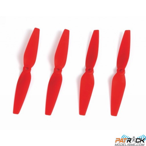 Hélices Graupner 3D-PROP 6x3" rouge 5/8 mm  - drone
