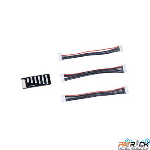 Plaquette adaptatrice de charge Lipo Graupner JST-EH 2-7 él