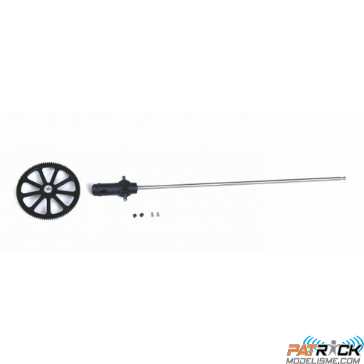 Tête rotor supérieure avec axe et couronne - micro koala 460