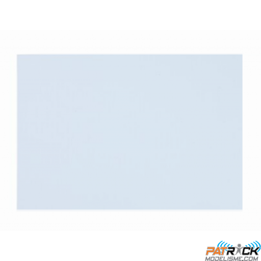 Plaque ABS blanche 2,0 mm 500x300 mm