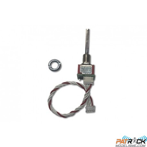 Inter Graupner GRC 3 positions ON-OFF-ON - Long SUR-COMMANDE