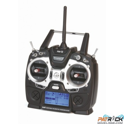 Graupner MZ12 Hott + GR-12L - 2.4GHz 6 Voies
